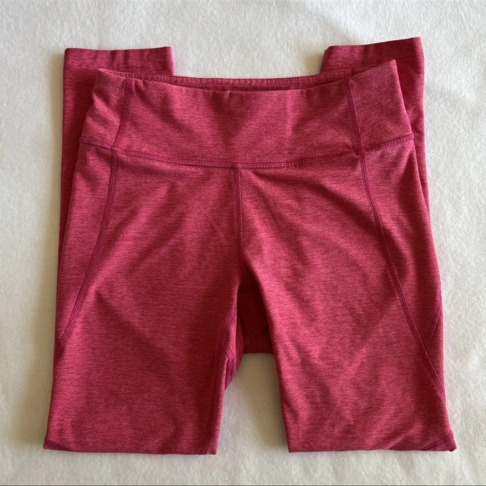 Outdoor Voices Women's 3/4 Warm‎ Up Leggings Flamingo Pink Size Small - Picture 7 of 8